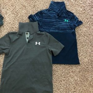 Boys Under Armour Polo Shirts